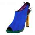 Beverly Feldman POP - Peep-Toe - royal