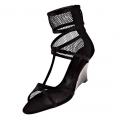 Paco Gil SALLY - Sandale - black satin