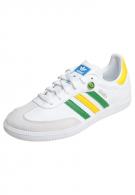 Adidas SAMBA - Sneaker - white/fairway/sun