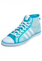 Adidas NIZZA MID SLEEK - Sneaker - -wht/wht/cort