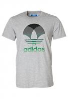 Adidas TREFOIL - T-Shirt - grau