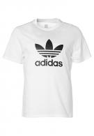 Adidas ADI TREFOIL TEE - white/black
