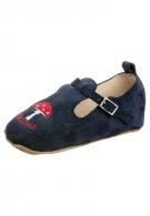 Adelheid GLÜCKSPILZ - Babyschuh - indigoblau