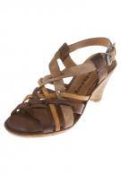AirStep CRISE - Sandalette - castagna/fanta/cuoio