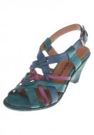 AirStep CRISE - Sandalette - Turchese/Fuxia/Cobalto 