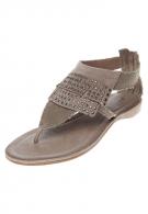 Apepazza  ELEONORA LINO - Sandalette - taupe