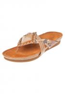 Apepazza LUCILLA SAHARA - Pantolette - cuoio