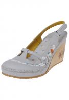 Art TRIANA - Keilpumps - graffitti white