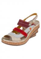 Art LEVELS - Sandalette - multic red