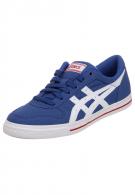 Asics AARON CV - Sneaker - blue/white