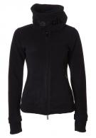 Bench FUNNEL NECK - Fleecejacke - black