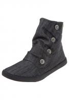 Blowfish HABBIT - Short-Boot - black beach denim