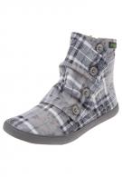 Blowfish HABBIT - Short-Boot - black watermark plaid