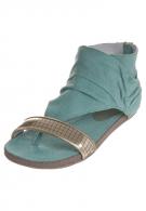 Bronx BUDDY - Sandalette - jade/gold