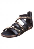 Bronx BUDDY 37 - Sandalette - black/gold