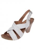 Caprice Leder-Sandalette - white