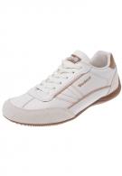 Dockers Sneaker - off white / hellbraun
