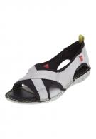 ecco TRUE - Sandalette - shadow white/black