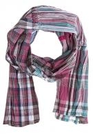 Esprit Stripe Checkscarf - Schal - chocolate brown