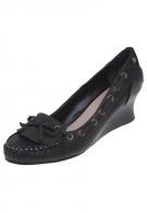 Esprit FELISA WEDGE FRINGS - Keil-Pumps - black