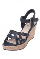 Esprit LITA CORK - Sandalette - marine