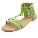 flip*flop FRINGE - Fransensandalette - grass