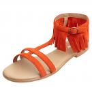 flip*flop FRINGE - Fransensandalette - chili