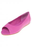 flip*flop GEORG - Peeptoe-Ballerina - dahlia