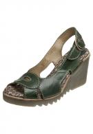 Fly London EDNA - Keilsandalette - green 