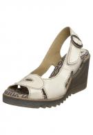 Fly London EDNA - Keilsandalette - beige 