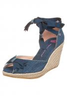 Fornarina Peeptoes - blue jeans / gross wo's 