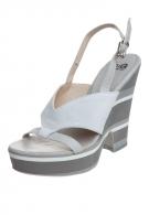 Fru.it Plateausandalette - perla/ neve