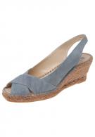 Fred de la Bretoniere ESPADRILLE ANTE - Sandalette - azure