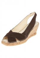 Fred de la Bretoniere ESPADRILLE ANTE - Sandalette - tmoro