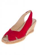 Fred de la Bretoniere ESPADRILLE ANTE - Sandalette - tristan red