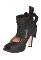Fred de la Bretoniere LUIGI - Peeptoe - nero 
