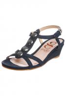 Gadea FLOR - Sandalette - nobuck marino