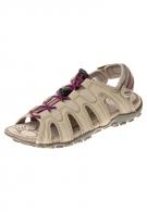 Geox D S.Strel Q-Durabuck - Sandalette - Beige