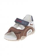 Geox BUGGYB - Sandale - brown/navy