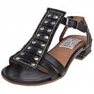 Harlot ENJOY - Ledersandalette - napa black
