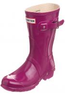 Hunter ORIGINAL GLOSS SHORT - Gummistiefel - violet