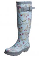 Hunter RHS ORIGINAL - Gummistiefel - thistle & forget-me-not