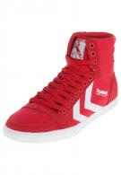 Hummel SLIMMER STADIL HIGH CANVAS - Sneaker High - ribbon red/white