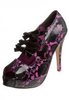 Iron Fist TORN SKULL - High Heels - black