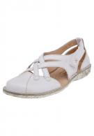 Josef Seibel FREESIA - Leder-Sandalette - offwhite