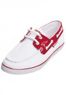 KangaROOS WAVE - Bootsschuh - white/red