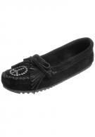 Minnetonka KILTY MOC PEACE - Mokassin - black 