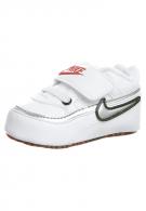 Nike FIRST CLASSIC BW - Babyschuh - white/metallic  silver-black-varsity red
