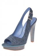 Paco Gil STAR - Peeptoes - blue