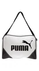 Puma CAMPUS REPORTER - Umhängetasche - weiss